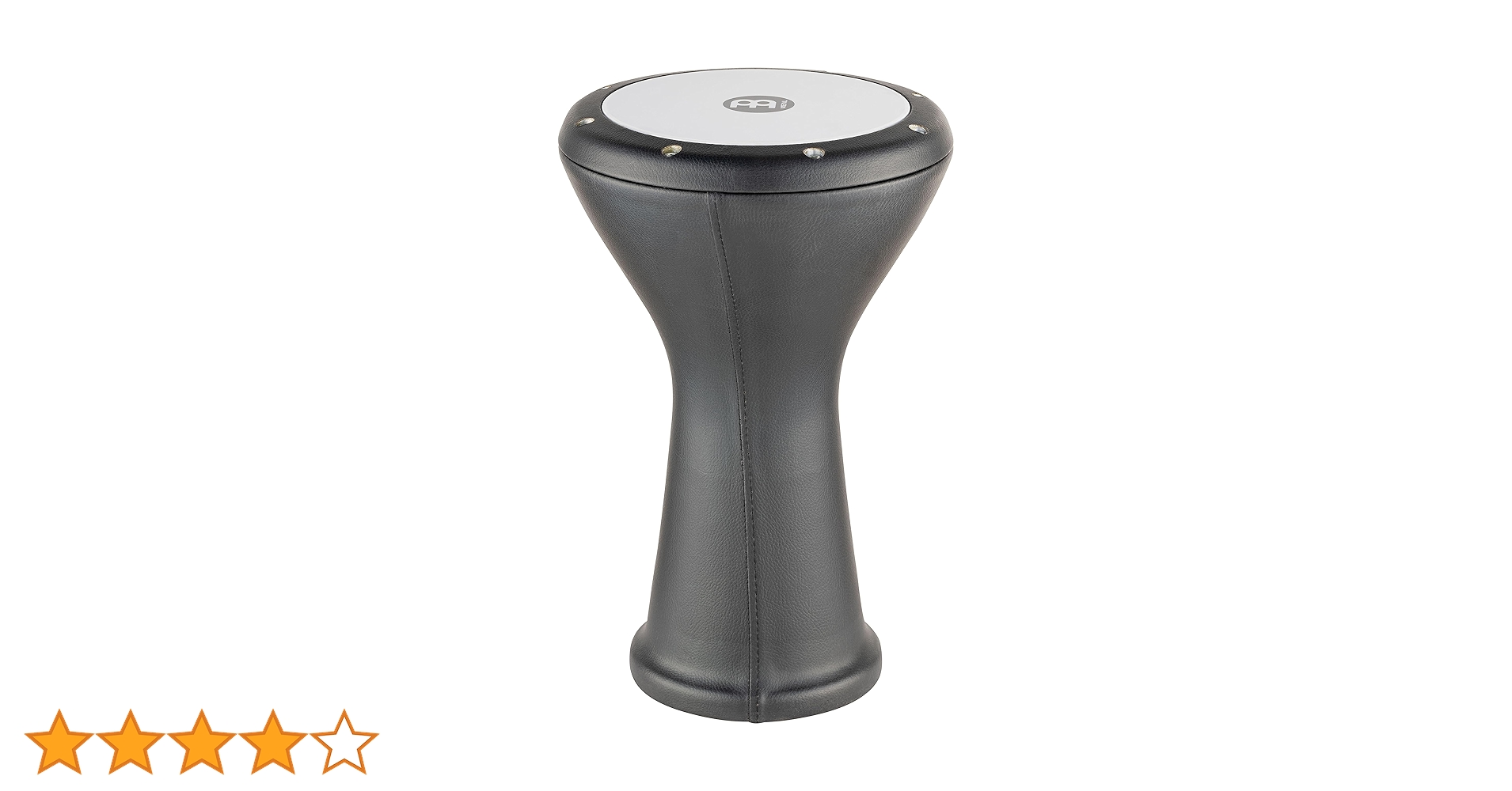 Meinl Percussion HE-3000 Aluminum Doumbek, Black Vinyl